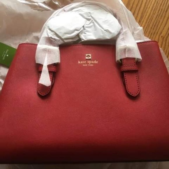 Kate Space red leather bag - Picture 1 of 4